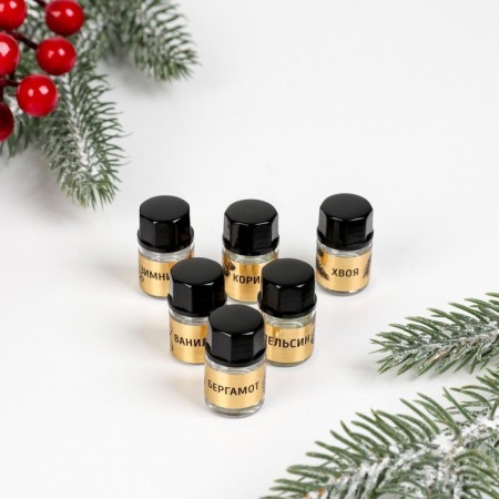 Aroma Maslav New Year's "Let everything be rang", for the New Year, a set of 6 pcs, 3 ml-2