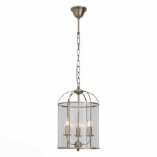 Люстра подвесная St Luce. SL267.303.03. Odierno. 3х40 Вт, E14, 27х27х46 см, цвет бронза