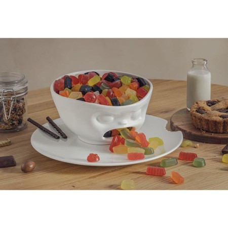 TASSEN Barfing bowl, 1 l, white color-12