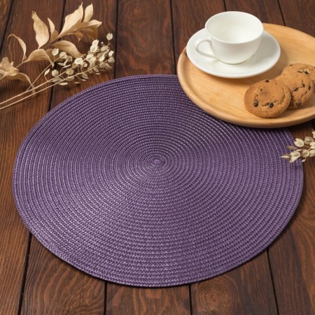 Serving shade "Classic", color violet, d 38 cm