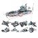 Constructor Military Zone "Battle Transport", 72 parts