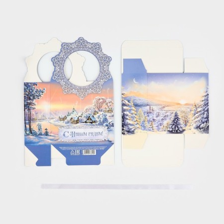 Box the team "Winter Tale" 12.3 x 21 x 5.3 cm, New Year-9