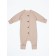 Kombinazon on buttons for children's fashion, height 62 cm, beige color