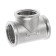 The tee "CTM", 1/2 ", internal/internal/internal thread, nickel -plated brass