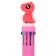 Handle Automatic Ball 10 color, "dinosaur", pink color, in a bag
