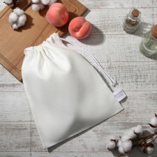 Bag Textile Ethel Home Collection 27x34 cm, white, 100%linen