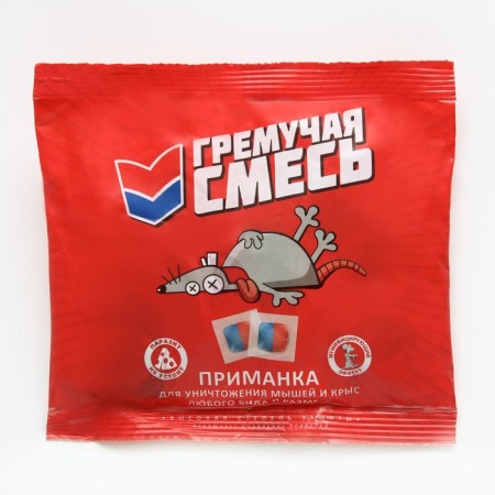 Districts from rodents "explosive mixture", package, 100 g-2
