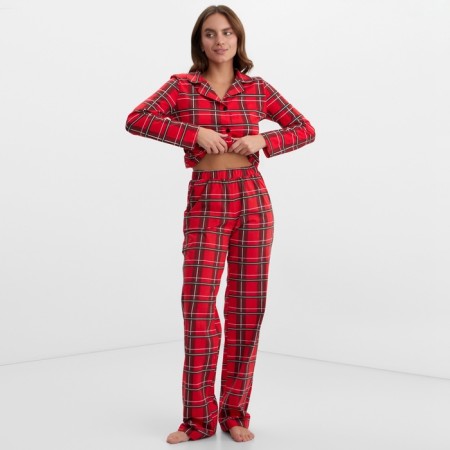 Pajama female kaftan "cage" p. 40-42-5