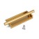 Smeal handle, "Hidden", MO 96 mm, color satin gold