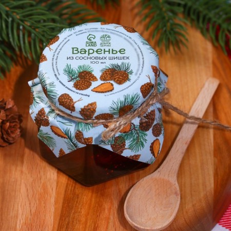 Pine cones jam, 100 ml.