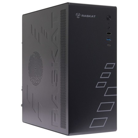 Computer Raskat Start 100, G5905, 8 GB, SSD 120 GB, Intel UHD 410, Noos, black