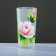 Set for juice with a tray "Zhostovo" Art painting, 6 glasses 1250/200 ml, white ma