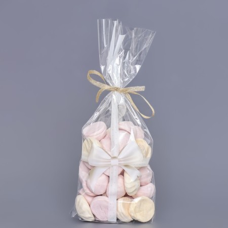 Package Packing BOPP, with a bottom fold, "Bant White" 15*30 cm-2