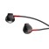 Hoco M57 headphones, wired, inserts, microphone, 1.2 m, black