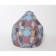 The hand-bag "GROUSH" is a large diameter 90 cm, height 135 cm, print Rings