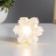 Nightmare "Snowflake" 2W LED LR44 white 6.6x6.6x4cm