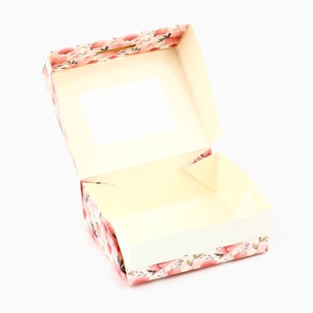 Folding box “From March 8!”, 10 x 8 x 3.5 cm-3