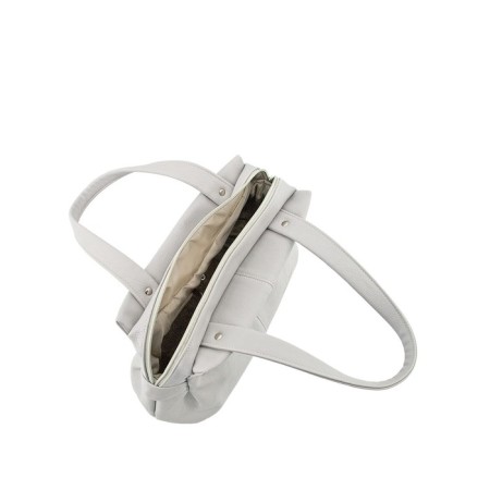 Bag-tout on lightning, the color is light gray-2