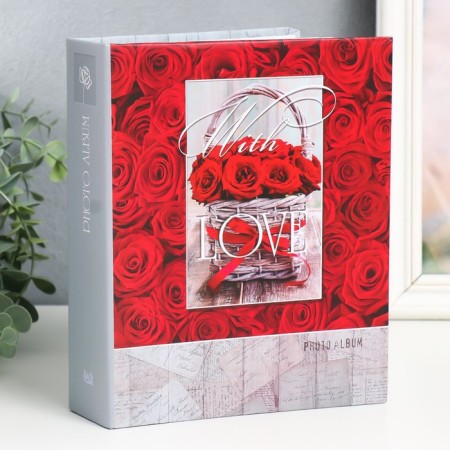 Photo album "Flowers" 50 sheets 200 photos 10x15 cm