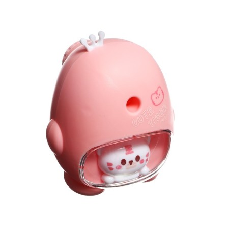 Mechanical sharpener with a cat container, mix-1