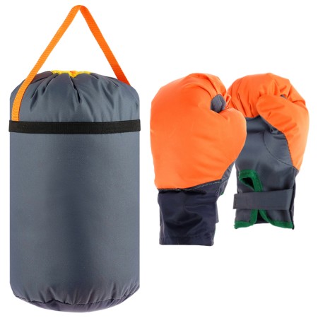Boxing children's kit: gloves, pear d = 25 cm, h = 40 cm, mix color-2