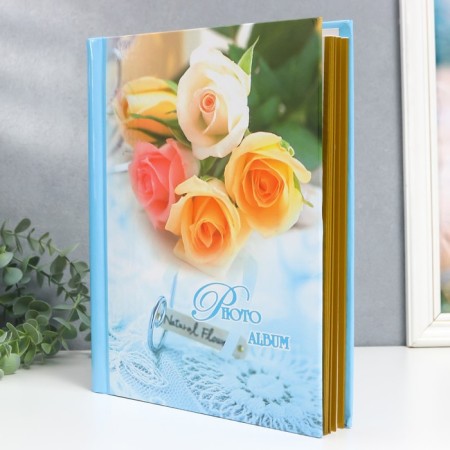 Photo album magnetic 20 sheets "Energy Rose" MIX 29x24x2 cm-12