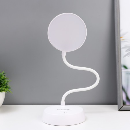 Table lamp "Regl" LED 8W USB AKB white 9.5x15x26 cm Risalux-8