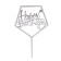 Topper "Happy Birthday", with rhinestones, silver color