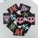 Cardboard Biro "Wishes. Brace" set of 10 pcs (5 types) 4x6 cm