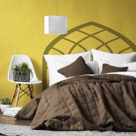 Jerry set: cover 160 x 220 cm, pillowcase 40 x 40 cm - 2 pcs, brown color-1
