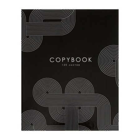 Notebook on rings A5 120 sheets in the Calligrata Graphics Cage, cover 7BC, OFSET block-2