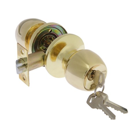 Latch 1103, with a key, color gold-1