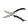Kitchen chips Atlantis, black color, 20 cm