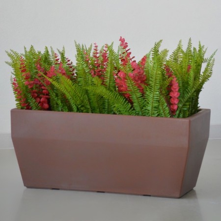 Flower pots 80x40x34 cm, 75 l, color chocolate