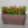 Flower pots 80x40x34 cm, 75 l, color chocolate