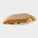 Daille of Fruits Daulay "Golden Leaf", 25 × 18 × 2 cm, gold color