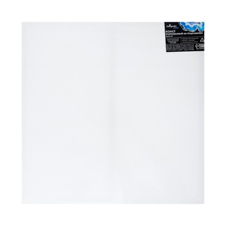 Canvas on a subframe 1.6x60x60 cm, cotton 100%, acrylic soil, fine -grained, 280g/m²-5