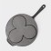 Flying pan, cast iron, d = 19.5 cm, cast-iron handle, black color