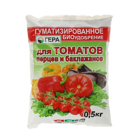 Fertilizer "Hera", for tomatoes and peppers, 0.5 kg