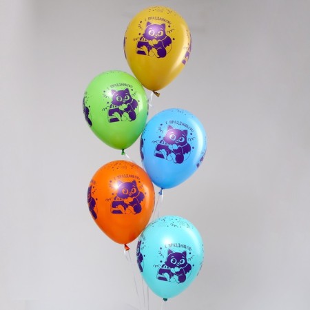 Shar Latex 12 “September 1”, pastel, set of 50 pcs., Mix color-1