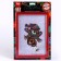 Embroidery with a cross on the canvas, series Cross Stitch "Funny Bear"