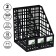 Papers tray "Istanm", sifte, vertical, 2 departments, black