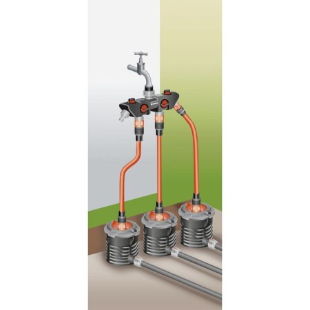 Distributor 4-channel, internal thread 3/4 "(19 mm)-1" (25 mm), fast-fast connection, Gardena-1