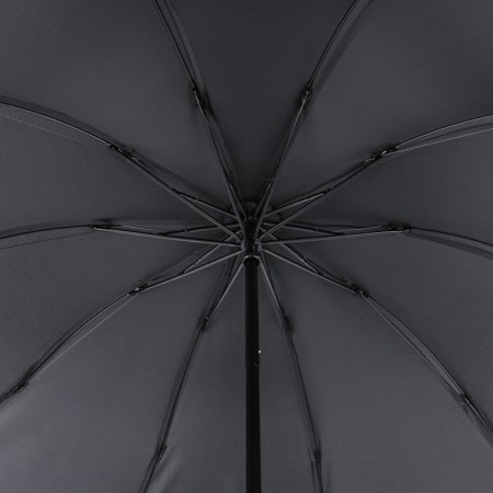 Mechanical “monoton” umbrella, eponge, 4 addition, 10 knitting needles, r = 53 cm, black color-6
