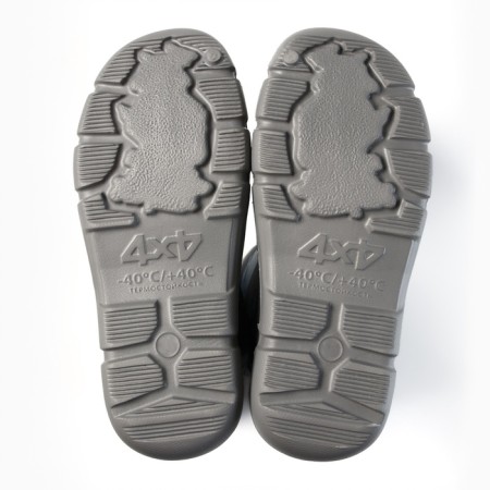 Women's insulated boots 4x4, gray color, size 40-2