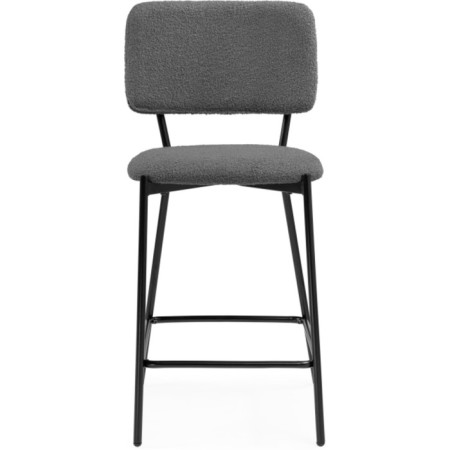 Bar REPARO Metal/Builder Fabric, black/gray 48x48x94 cm-2