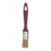 Brush flat bison 4-01011-025, natural bristles, plastic pen, 25mm