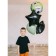 Foil balloon 18 "Happy Birthday. Football", Circle, Green Color
