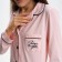 Female pajamas (shirt and trousers) Kaftan Shine p. 40-42, pink
