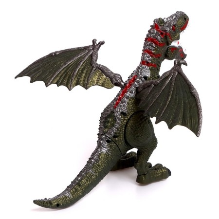 Dragon Dragon, Smoke effect, lays eggs, with a projector, green color-2